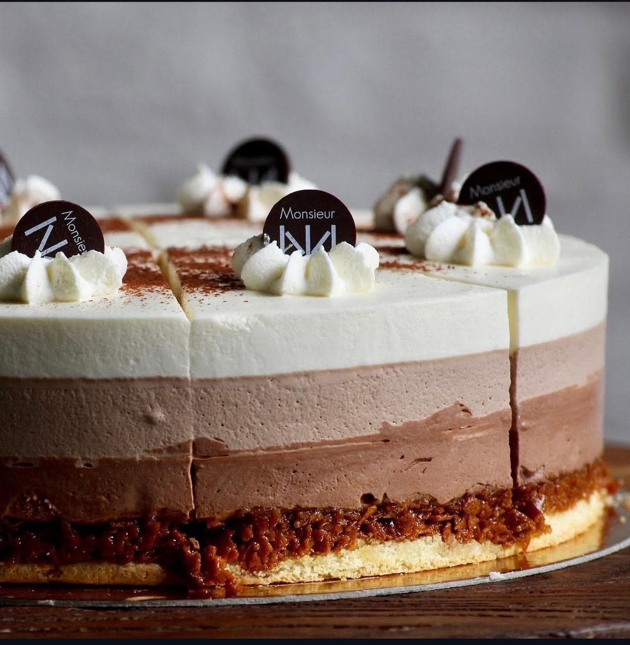 L'entremet 3 chocolats