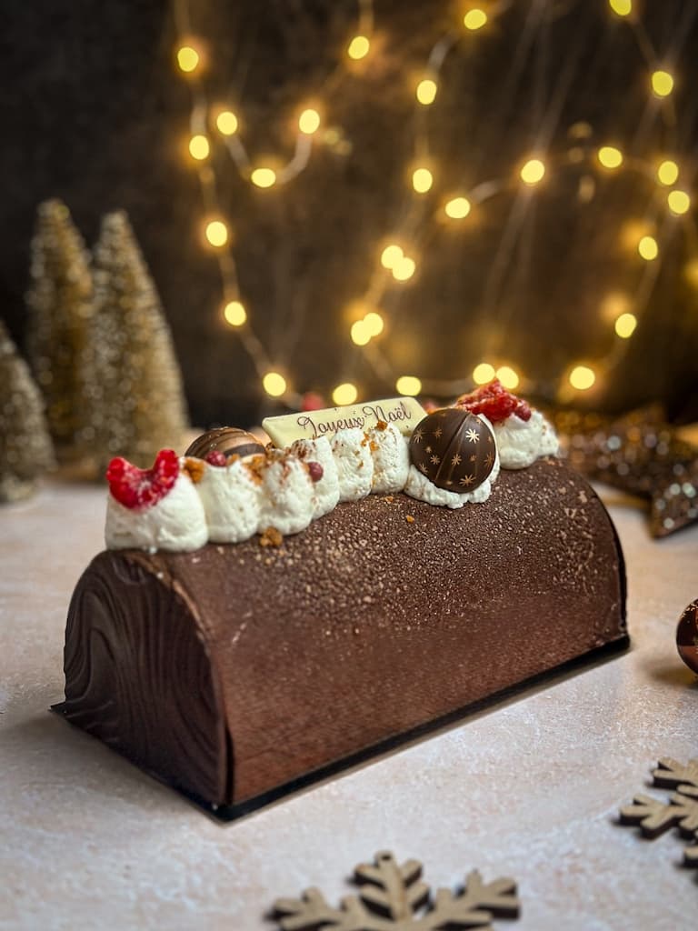 Spéculoos framboise et chocolat noir